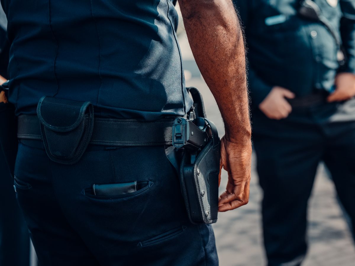 Off-duty police officer working a security detail at an Orlando venue